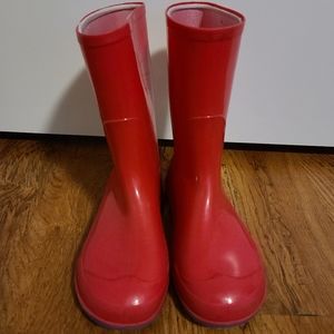 Pink Kids Rainboots